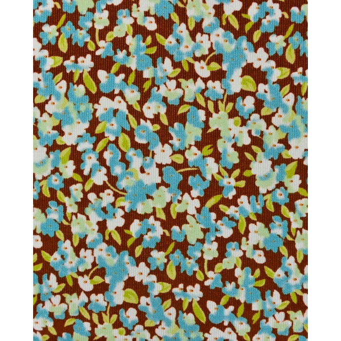 Stretch Corduroy Little Flowers 6106