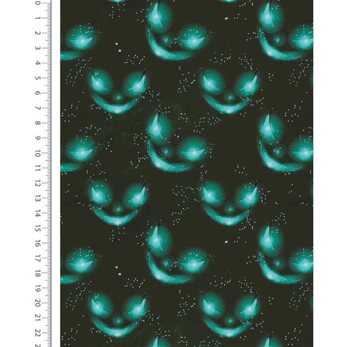 Jersey Digital Spooky Cat Eyes 6168