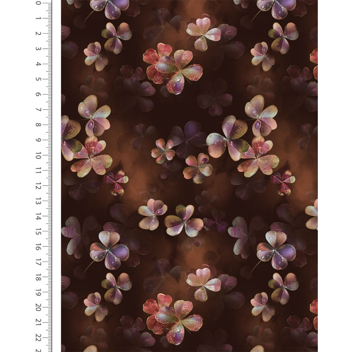 Alpen Fleece Digital Four Leaf Clover 6136