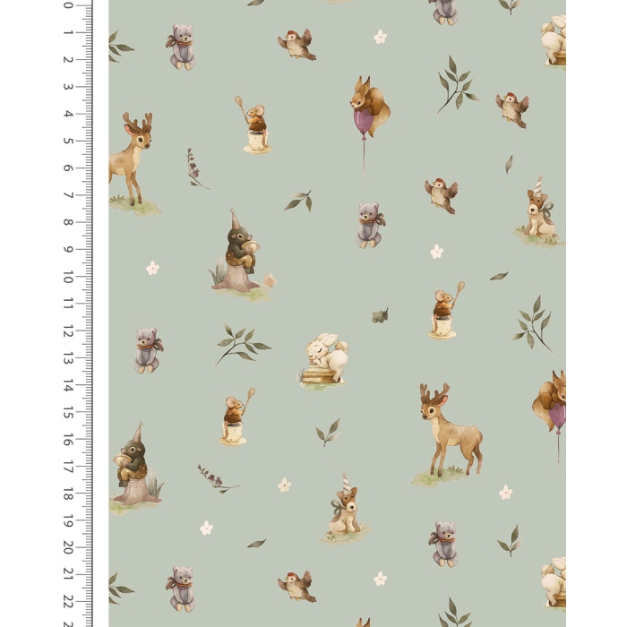 Flannel Digital Forest Party 6133