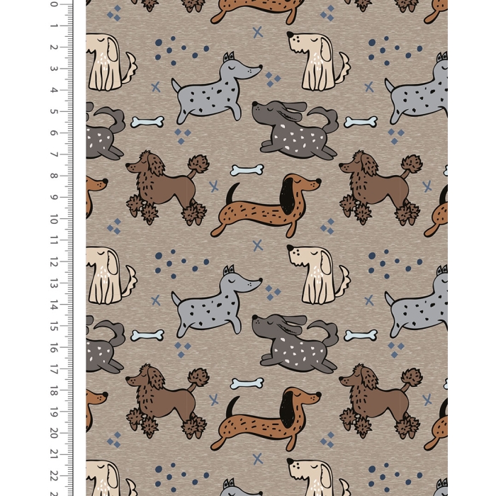 Alpen Fleece Digital Pack of Dogs 6142