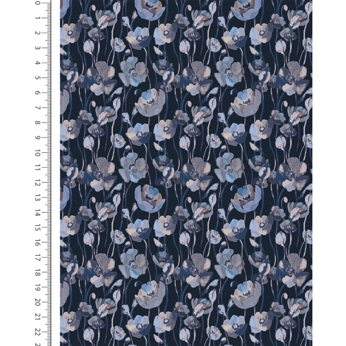 Jersey Digital Midnight Flora 6161
