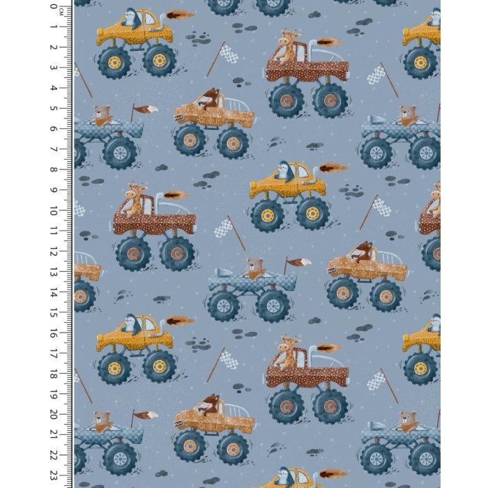 Jersey digital Monstertruck animals 5885