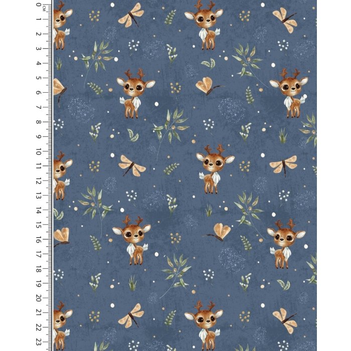 Alpen Fleece Digital Cute Deer 5857