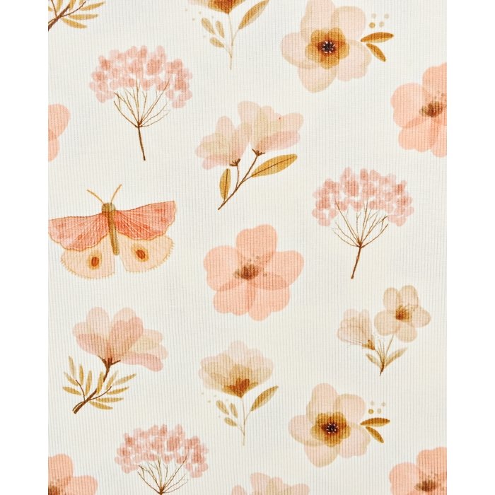 Rib Jersey Digital Boho Spring 5794
