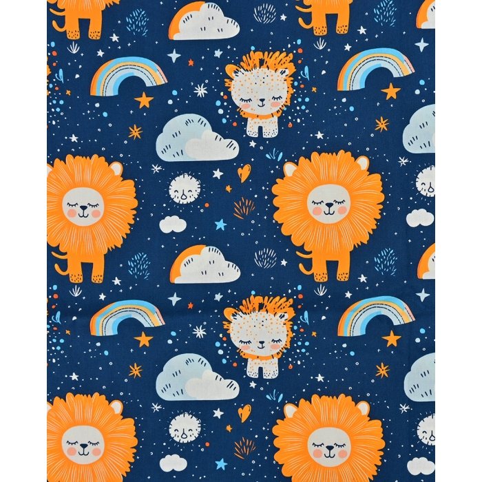 Poplin Digital Lion 5823