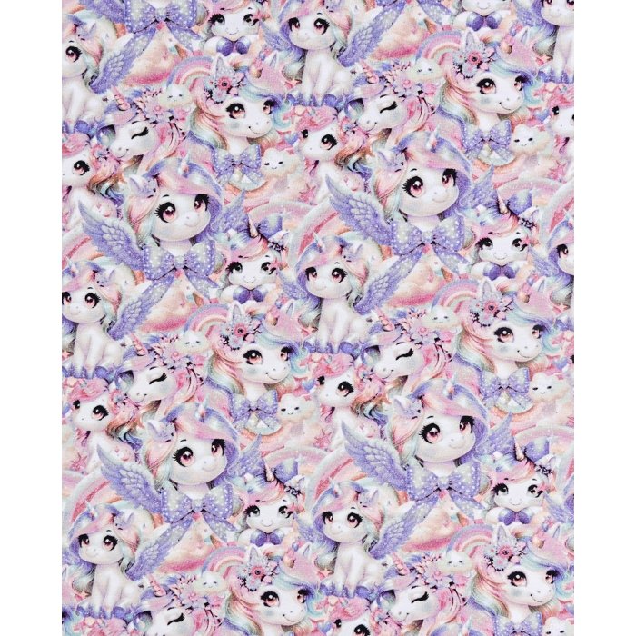 Jersey Digital Rainbow Unicorn 5919