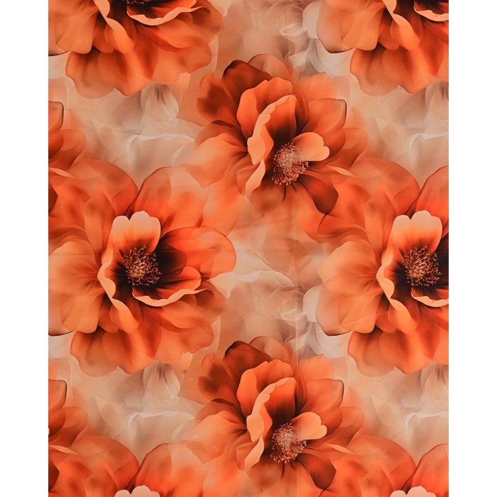 Cotton Stretch Satin Flower 5981