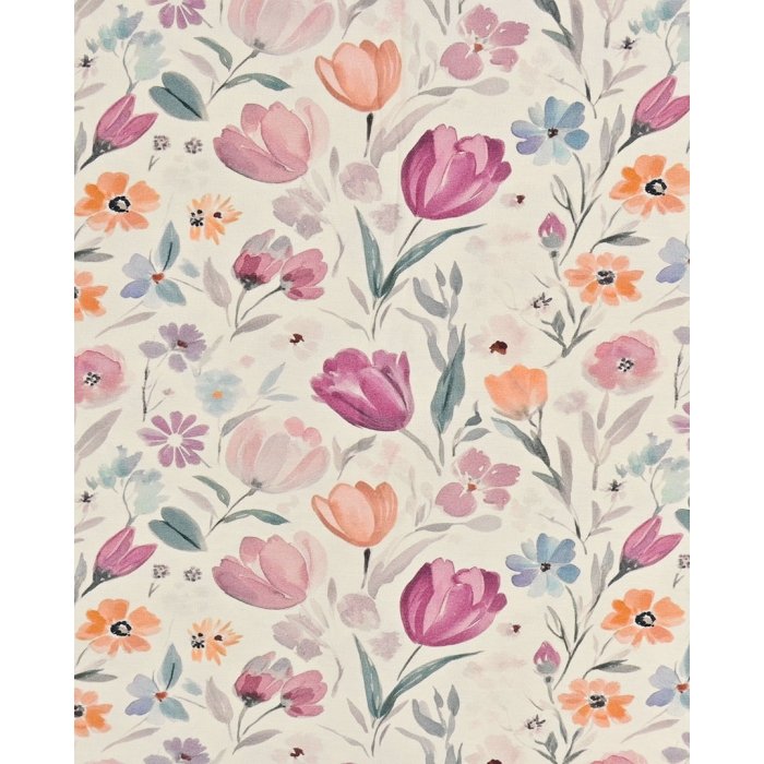 Bamboo Jersey Digital Flowers 5950