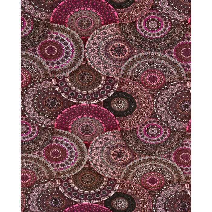 Bamboo Jersey Digital Mandala 5953