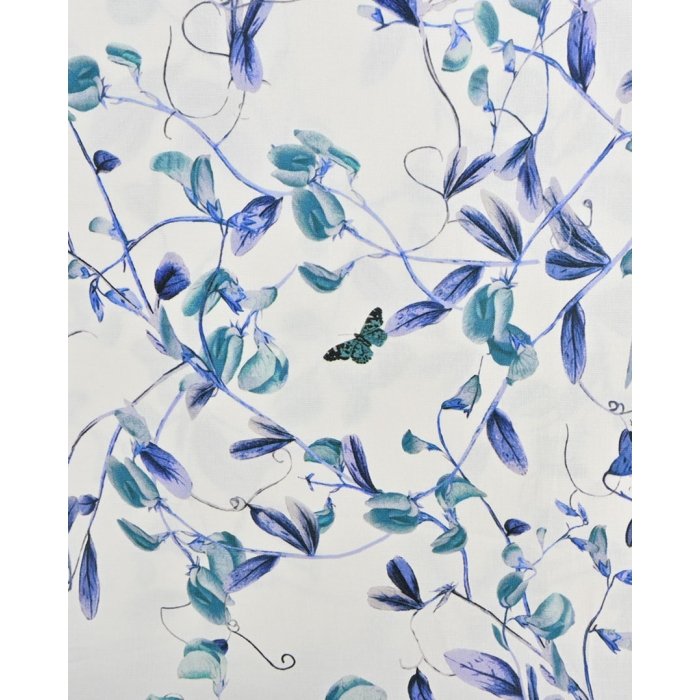 Poplin Stretch Leaves 5976