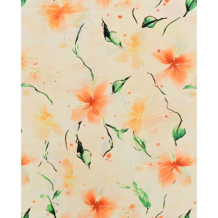 Poplin Stretch Flower 5975