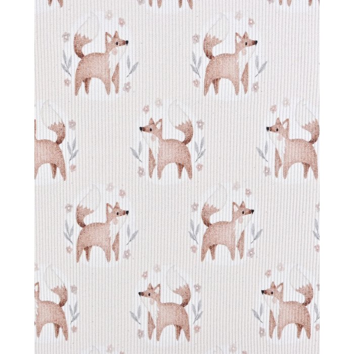 Rib Jersey Digital Fox 5957