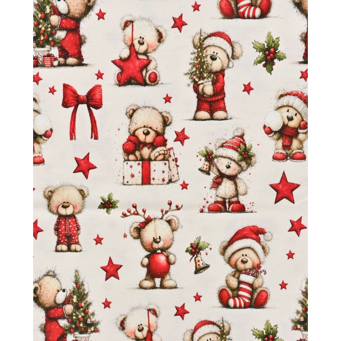 Jersey Digital Christmas Bear 6124