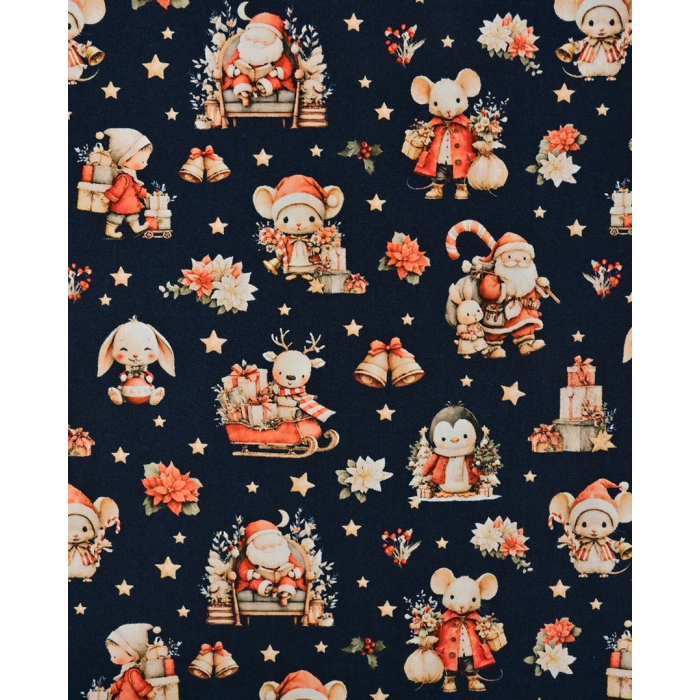 Poplin Digital Cute Christmas 6128