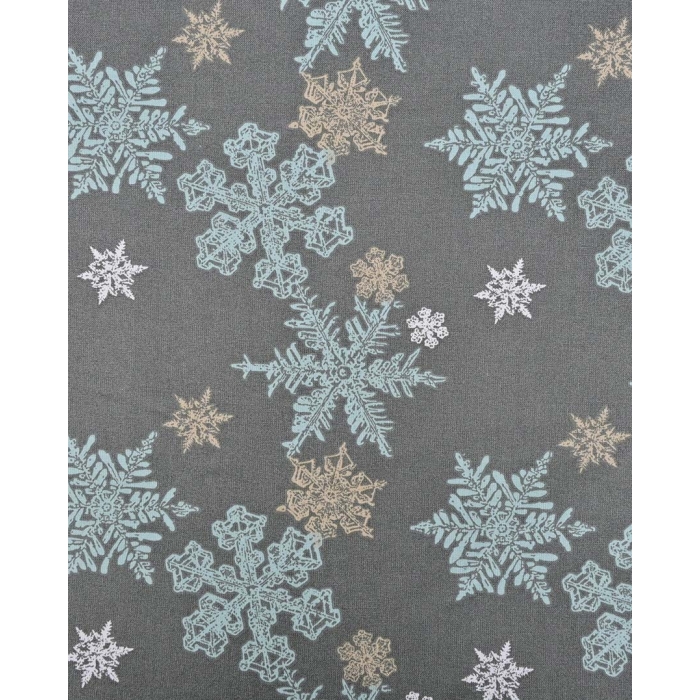Poplin Snowflakes 90213