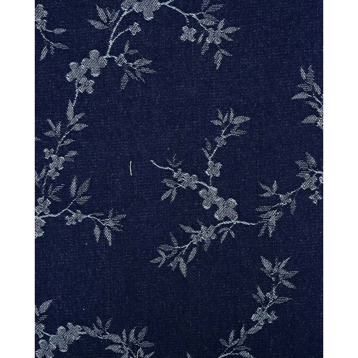 Denim Jacquard Flowers 6221