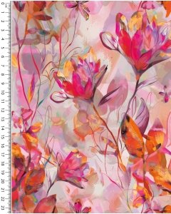 Jersey Digital Stylez Painted Flowers 5787