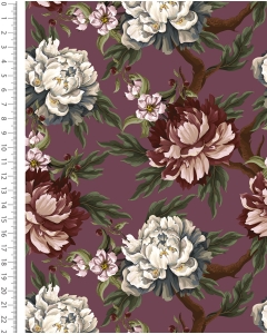 French Terry Brushed Digital Bloom 6173