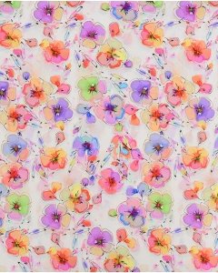 Poplin Stretch Flower 5973