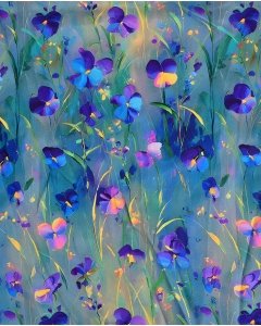 Viscose Charly Digital Flower 5985