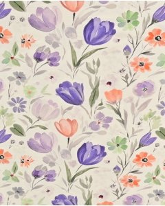 Bamboo Jersey Digital Flowers 5950