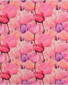 Bamboo Jersey Digital Flowers 5955