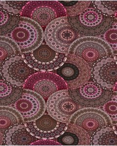 Bamboo Jersey Digital Mandala 5953