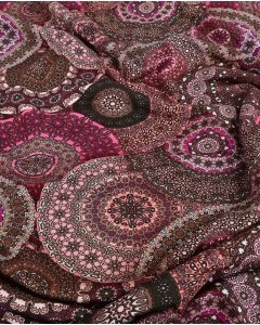 Bamboo Jersey Digital Mandala 5953