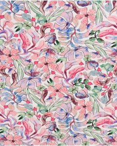 Bamboo Jersey Digital Fantasy Flower 5951