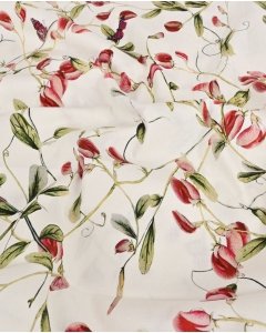 Poplin Stretch Leaves 5976