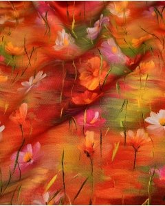 Viscose Charly Digital Flower 5984