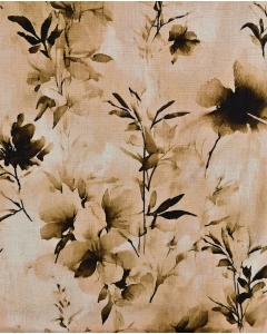 Viscose Linen Digital Leaves 6062