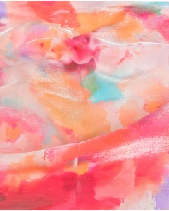 Viscose Shiny Digital Watercolor 6091