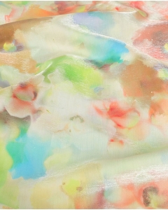 Viscose Shiny Digital Watercolor 6091