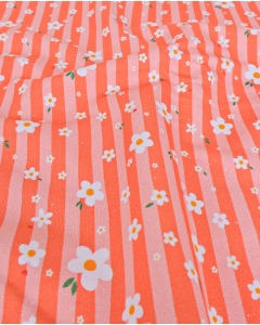 French Terry Digital Daisy 6097