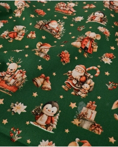 Poplin Digital Cute Christmas 6128