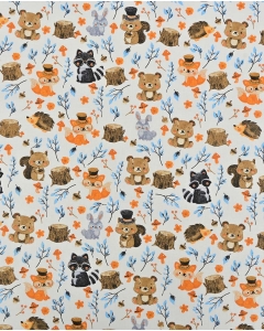 Poplin Forest Animals 90009