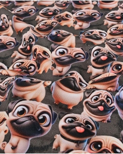 Sweat Digital Happy Pugs 6148