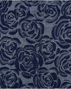 Denim Jacquard Roses 6223