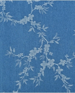 Denim Jacquard Flowers 6221