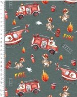 Sweat Brushed Digital Toff Fire Fighters 5601