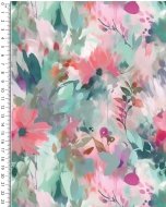 Jersey Digital Stylez Painted Flowers 5779