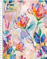 Jersey Digital Stylez Painted Flowers 5787