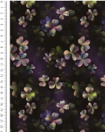 Alpen Fleece Digital Four Leaf Clover 6136