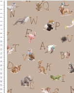 Flannel Digital Animal Alphabet 6132