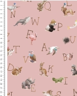 Flannel Digital Animal Alphabet 6132