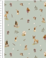 Flannel Digital Forest Party 6133