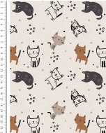 Alpen Fleece Digital Pet Cats 6141