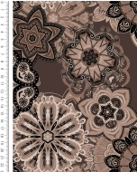 French Terry Digital Fantasy Mandala 6171